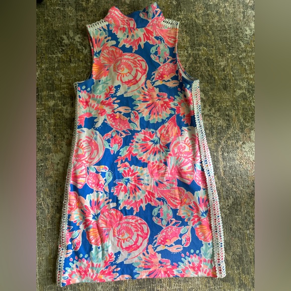 Lilly Pulitzer Skipper Dress Bennet Blue Bay Dreamin - Picture 7 of 8